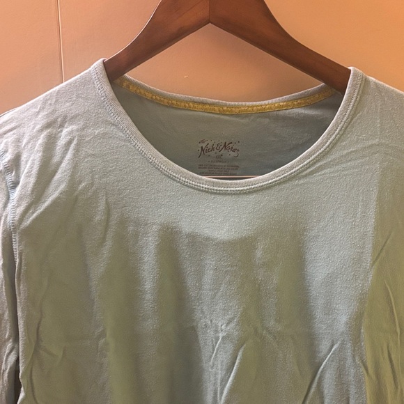 Nick & Nora Owl Pajama Set - Light Blue and Green - XXL - Picture 3 of 11